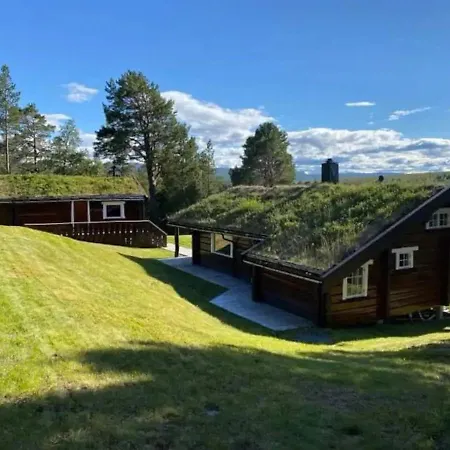 Mountain By Hundsavatnet With Large Veranda Semesterbostad Fannrem