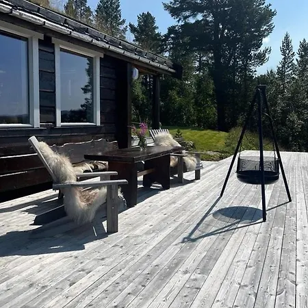 Mountain By Hundsavatnet With Large Veranda Fannrem